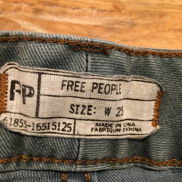 Free People Millenium Colored Skinny Jeans 25 - Picture 5 of 6